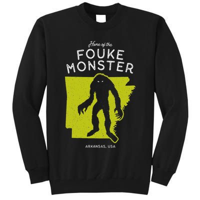 Home Of The Fouke Monster Arkansas Usa Cryptid Tall Sweatshirt