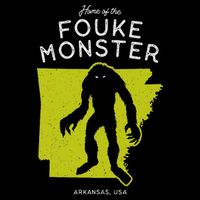 Home Of The Fouke Monster Arkansas Usa Cryptid Women's Crop Top Tee