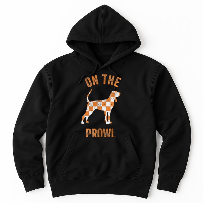 Hound On The Prowl Tennessee Dog Tn Home State Volunrs Hoodie