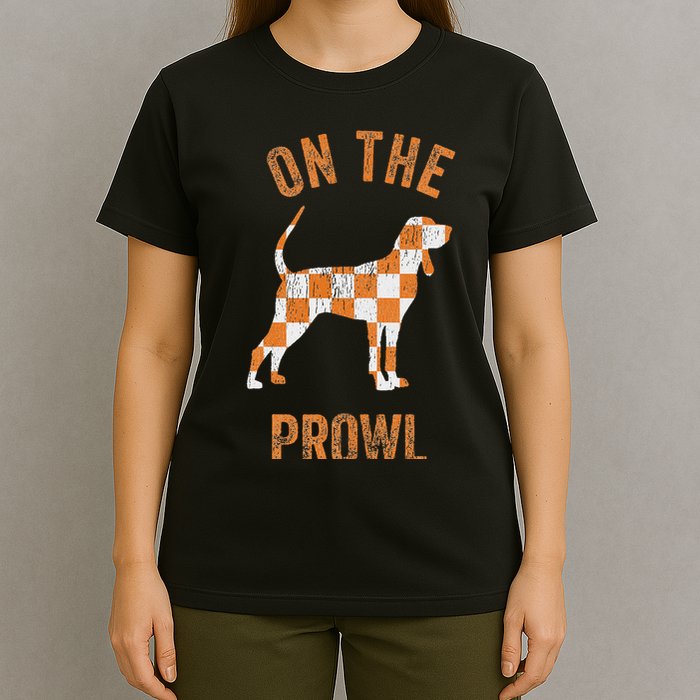 Hound On The Prowl Tennessee Dog Tn Home State Volunrs T-Shirt