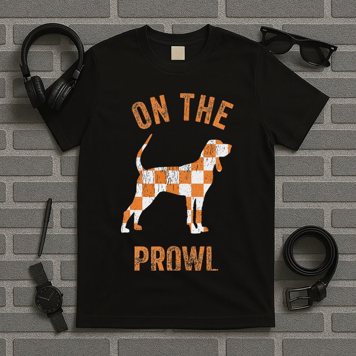 Hound On The Prowl Tennessee Dog Tn Home State Volunrs T-Shirt