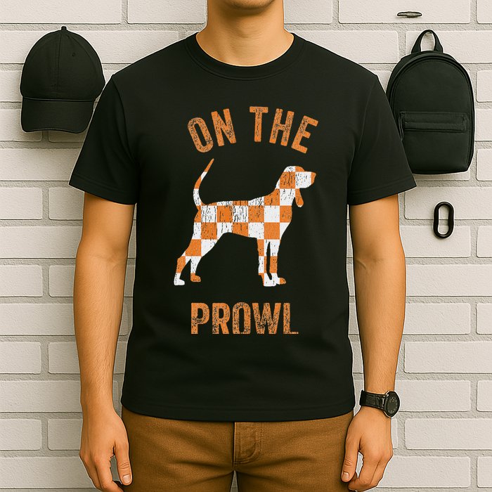 Hound On The Prowl Tennessee Dog Tn Home State Volunrs T-Shirt