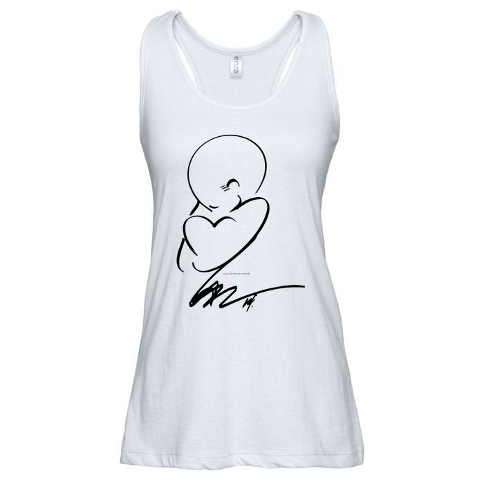 Hold On To Love Ladies Essential Flowy Tank