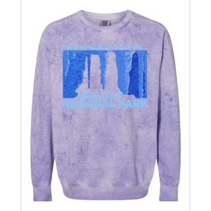 Hoth Ice Cave National Park Explore Colorblast Crewneck Sweatshirt