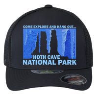 Hoth Ice Cave National Park Explore Flexfit Unipanel Trucker Cap