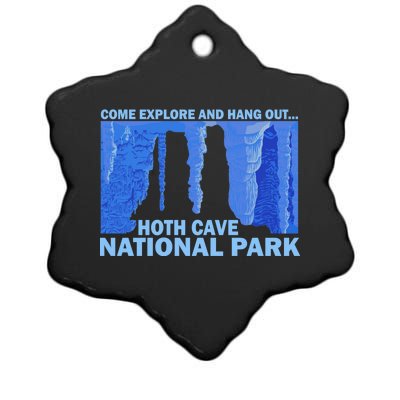 Hoth Ice Cave National Park Explore Ceramic Star Ornament