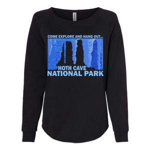 Hoth Ice Cave National Park Explore Womens California Wash Sweatshirt