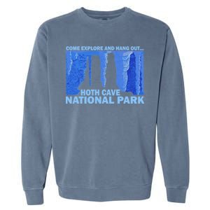 Hoth Ice Cave National Park Explore Garment-Dyed Sweatshirt