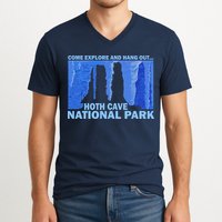 Hoth Ice Cave National Park Explore V-Neck T-Shirt