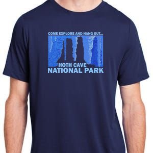 Hoth Ice Cave National Park Explore Adult ChromaSoft Performance T-Shirt