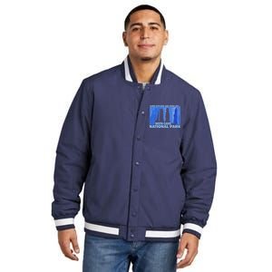 Hoth Ice Cave National Park Explore Insulated Varsity Jacket