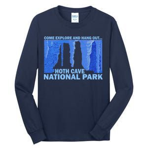 Hoth Ice Cave National Park Explore Tall Long Sleeve T-Shirt