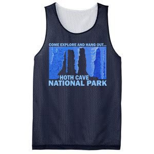 Hoth Ice Cave National Park Explore Mesh Reversible Basketball Jersey Tank