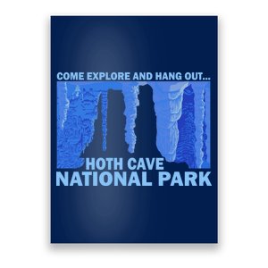 Hoth Ice Cave National Park Explore Poster