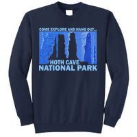 Hoth Ice Cave National Park Explore Tall Sweatshirt