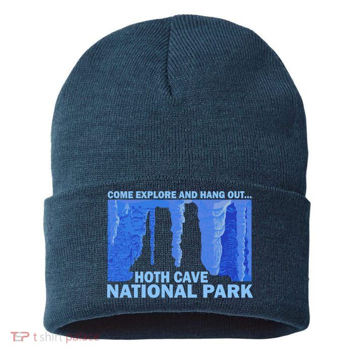 Hoth Ice Cave National Park Explore Sustainable Knit Beanie