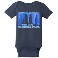 Hoth Ice Cave National Park Explore Baby Bodysuit