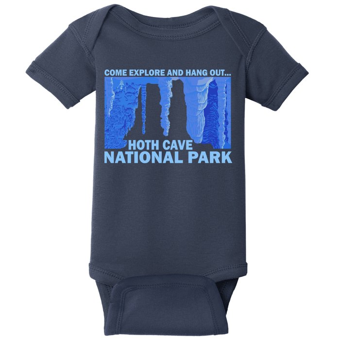 Hoth Ice Cave National Park Explore Baby Bodysuit