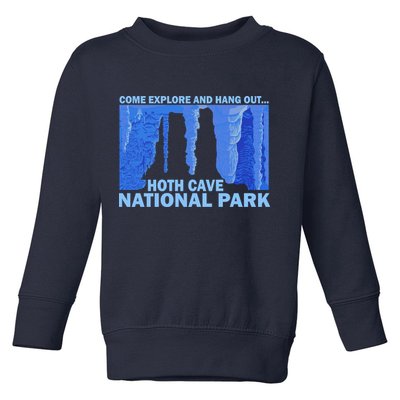 Hoth Ice Cave National Park Explore Toddler Sweatshirt