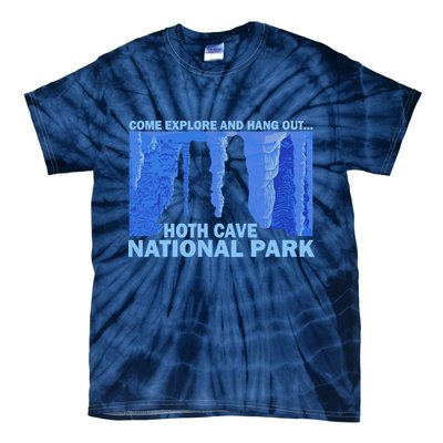 Hoth Ice Cave National Park Explore Tie-Dye T-Shirt