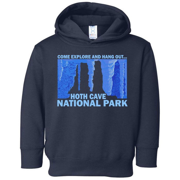 Hoth Ice Cave National Park Explore Toddler Hoodie