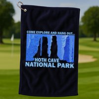Hoth Ice Cave National Park Explore Golf Towel