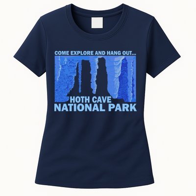Hoth Ice Cave National Park Explore Womens T-Shirt