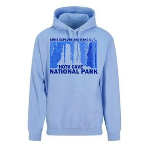 Hoth Ice Cave National Park Explore Unisex Surf Hoodie