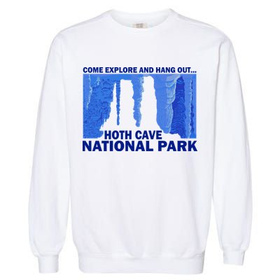 Hoth Ice Cave National Park Explore Garment-Dyed Sweatshirt