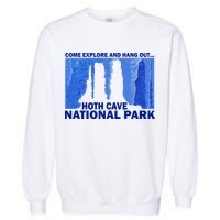Hoth Ice Cave National Park Explore Garment-Dyed Sweatshirt