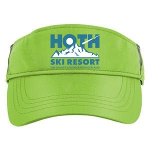 Hoth Ski Resort The Galaxy's Winter Wonderland Adult Drive Performance Visor