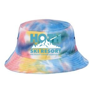 Hoth Ski Resort The Galaxy's Winter Wonderland Tie Dye Newport Bucket Hat