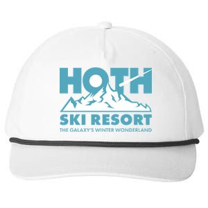 Hoth Ski Resort The Galaxy's Winter Wonderland Snapback Five-Panel Rope Hat