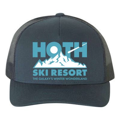 Hoth Ski Resort The Galaxy's Winter Wonderland Yupoong Adult 5-Panel Trucker Hat