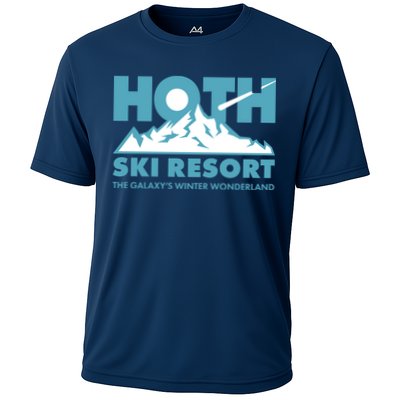Hoth Ski Resort The Galaxy's Winter Wonderland Performance Shirt