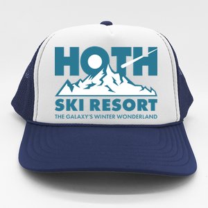 Hoth Ski Resort The Galaxy's Winter Wonderland Trucker Hat