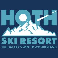 Hoth Ski Resort The Galaxy's Winter Wonderland Kids T-Shirt