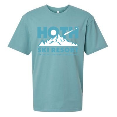 Hoth Ski Resort The Galaxy's Winter Wonderland Sueded Cloud Jersey T-Shirt