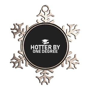 Hotter By One Degree Metallic Star Ornament