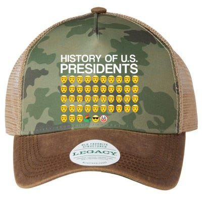 History Of US Presidents Funny Bi Den Legacy Tie Dye Trucker Hat