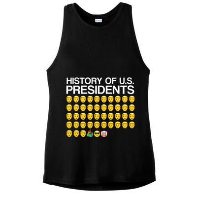 History Of US Presidents Funny Bi Den Ladies PosiCharge Tri-Blend Wicking Tank