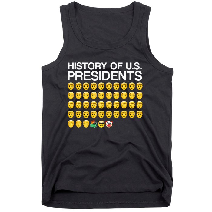 History Of US Presidents Funny Bi Den Tank Top