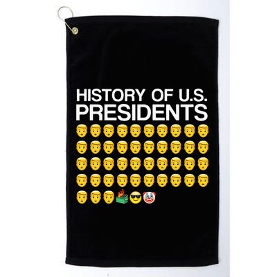 History Of US Presidents Funny Bi Den Golf Towel