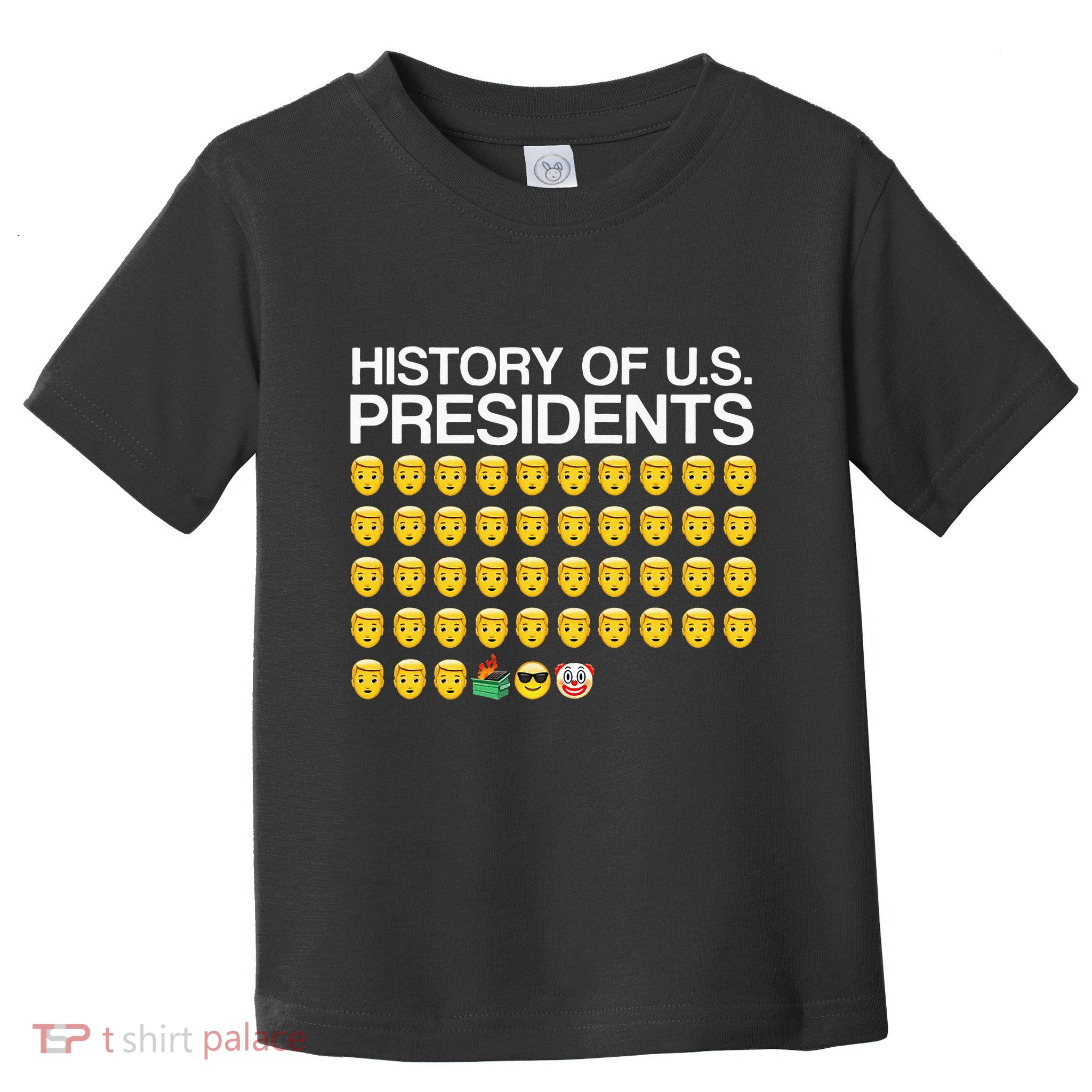 History Of US Presidents Funny Bi Den Toddler T-Shirt