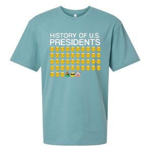 History Of US Presidents Funny Bi Den Sueded Cloud Jersey T-Shirt