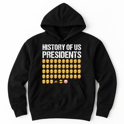 History Of US Presidents, USA Presidents Emoji Fun, Funny Emojis USA Hoodie