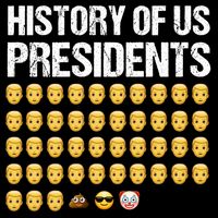 History Of US Presidents, USA Presidents Emoji Fun, Funny Emojis USA Sweatshirt