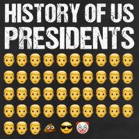 History Of US Presidents, USA Presidents Emoji Fun, Funny Emojis USA Beanie