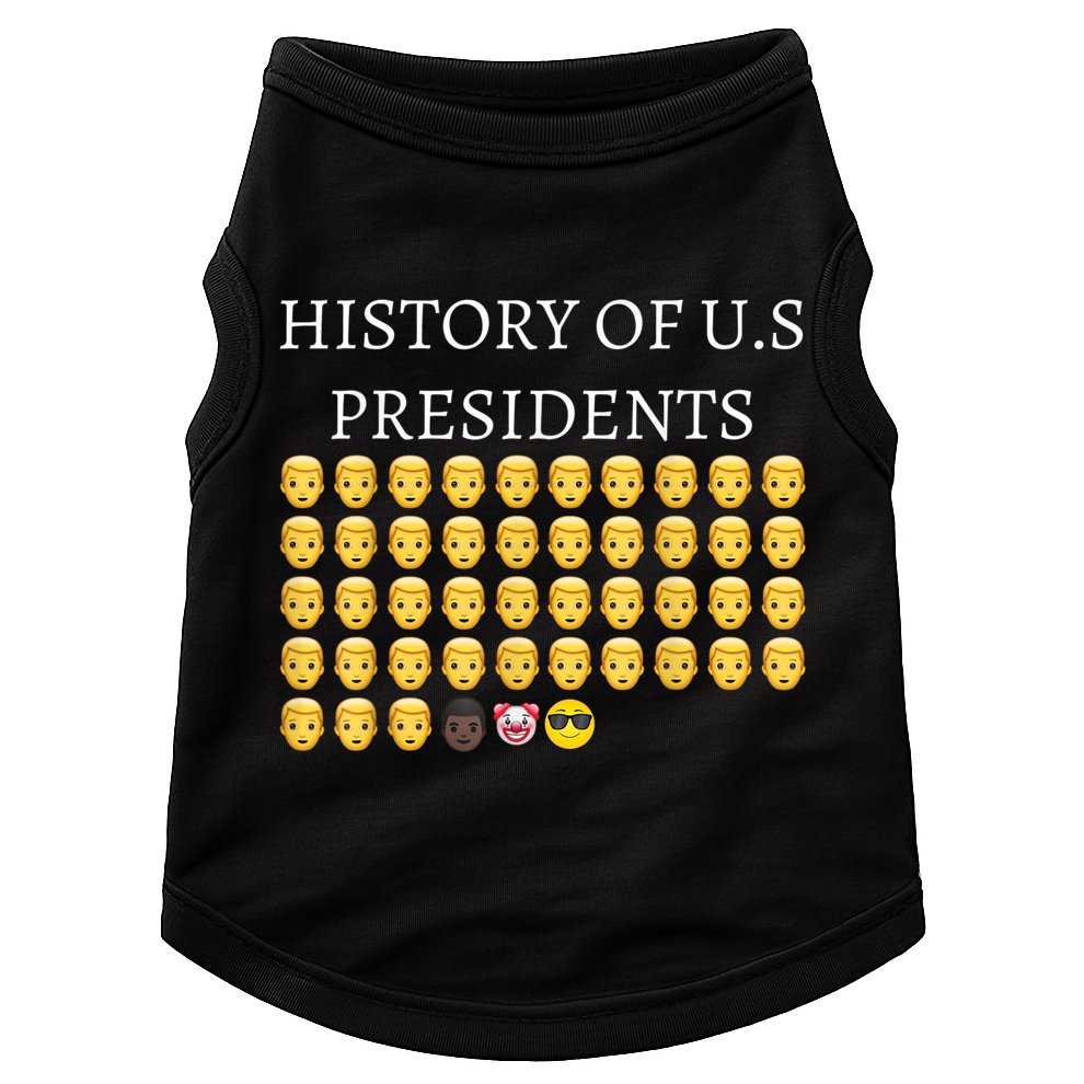 History Of U.S Presidents 46th Cool President Doggie Tank