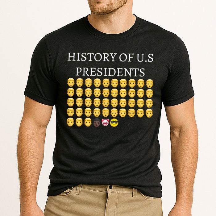 History Of U.S Presidents 46th Cool President Cooling Performance Crew T-Shirt